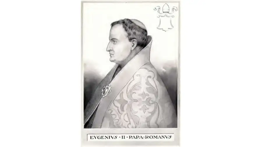 Eugenio II, Inocencio XIII y Robert Prevost León XIV 20250509