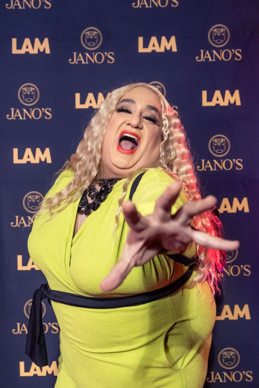 Las angelitas en la fiesta por los 10 años de LAM / Créditos: JANOS