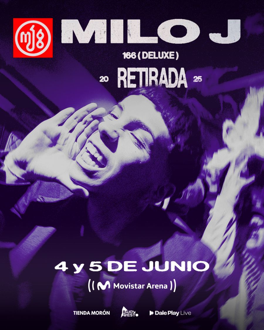 Milo J en el Movistar Arena