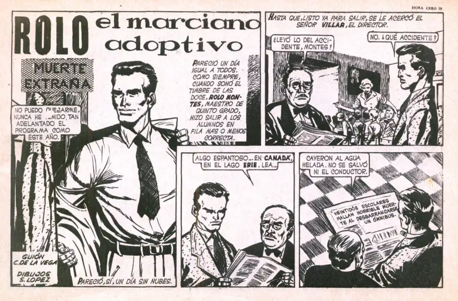 Rolo, el marciano adoptivo de Oesterheld 1
