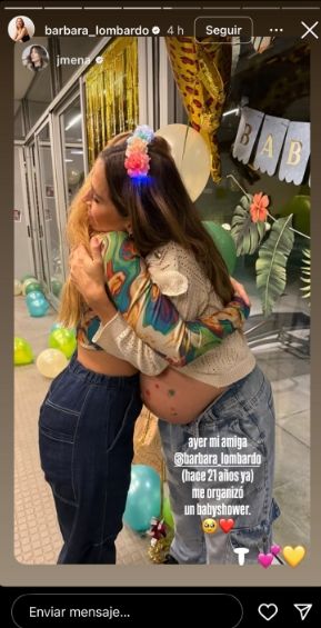 Baby shower Jimena Baron