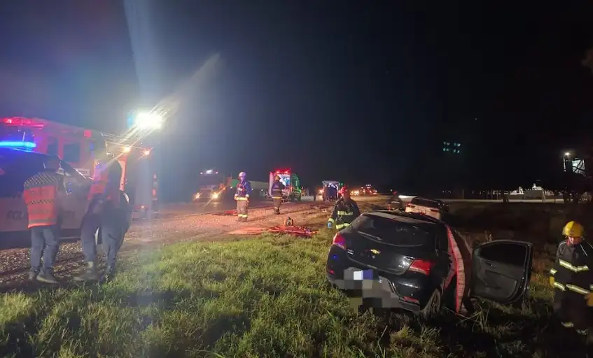 Accidente en la Ruta 6
