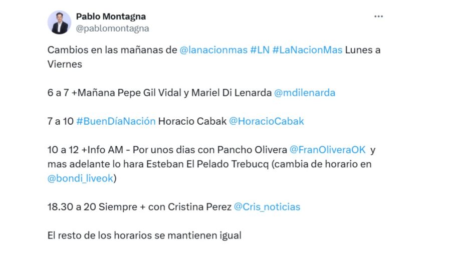 Cambios en LN+