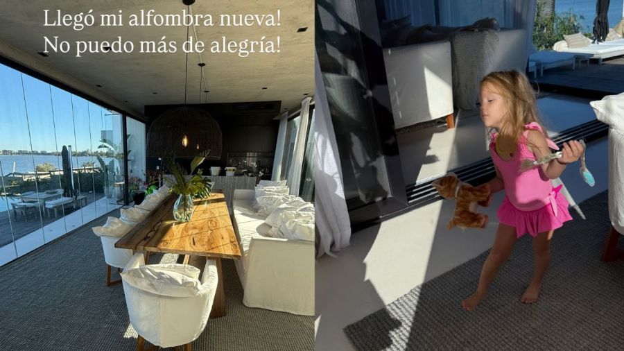 Con un estilo moderno y minimalista, así es por dentro la mansión de Pampita 