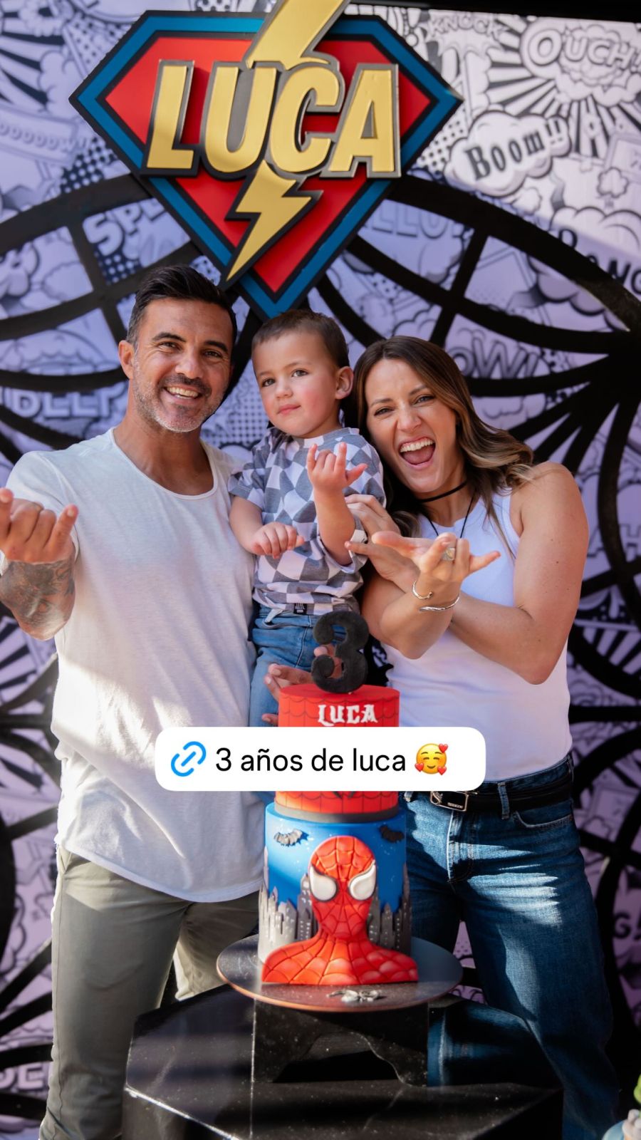 Mica Viciconte y Luca Cubero