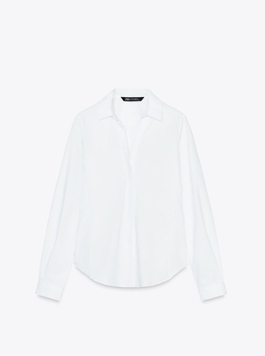 Camisa blanca Zara