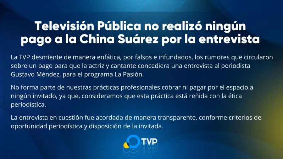 Comunicado TVP