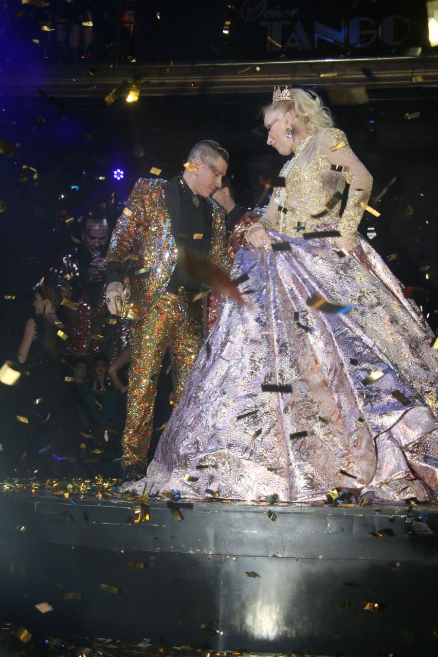 El festejo de Roberto Piazza por los 50 años en la moda / Créditos: CARAS