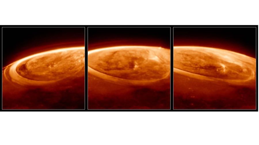 El telescopio Webb de la NASA reveló nuevos detalles de las auroras de Júpiter20250513