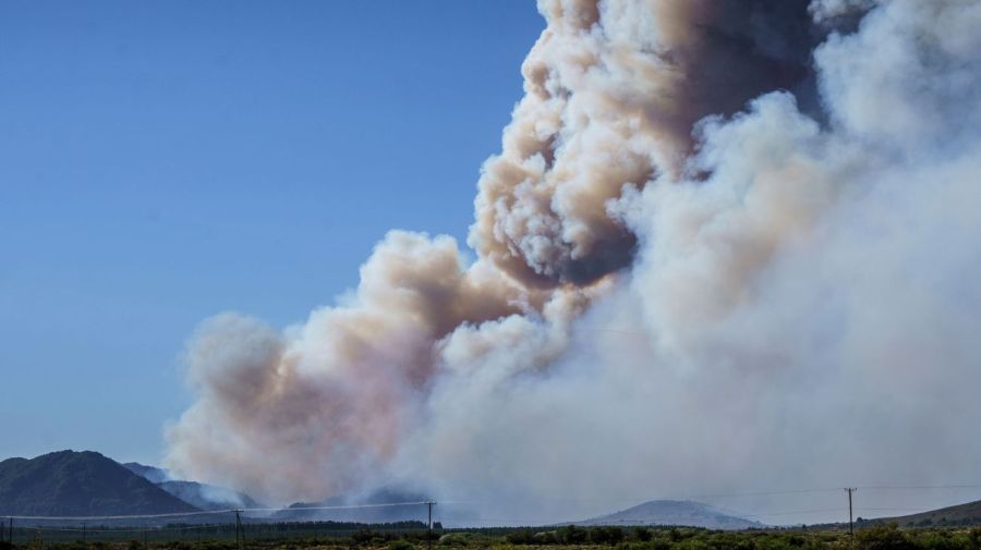 Incendios en la Patagonia