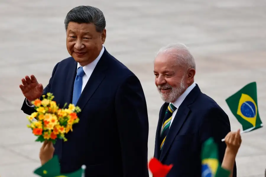 Lula da Silva y Xi Jinping