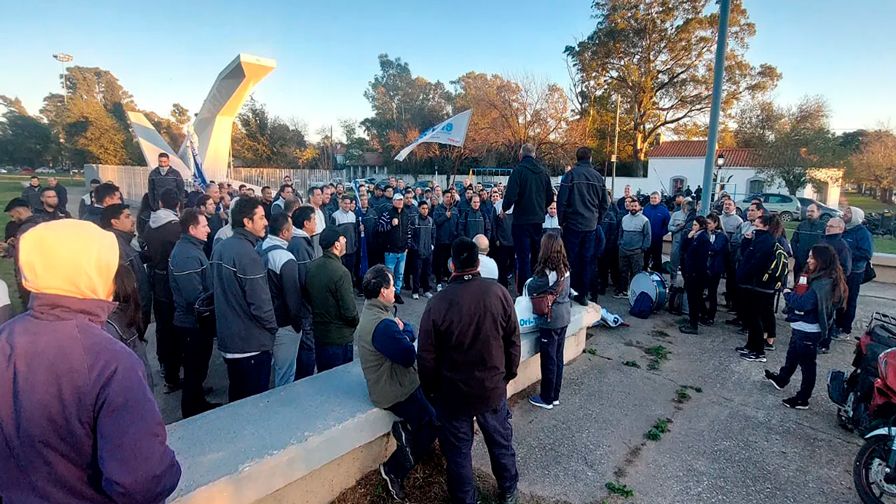 Protesta de empleados de Fadea