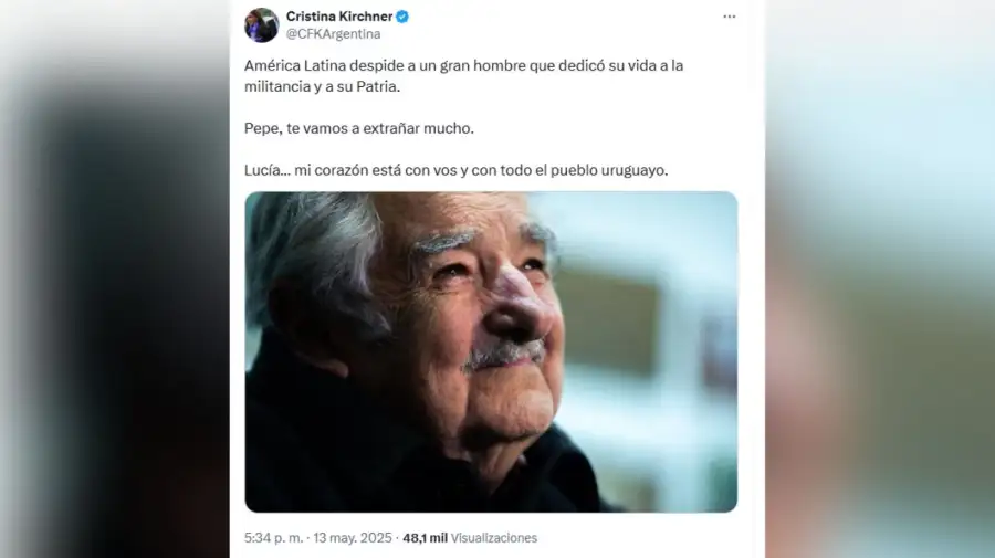Tweets muerte pepe mujica