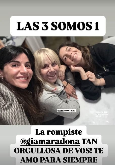 Dalma y Gianinna Maradona