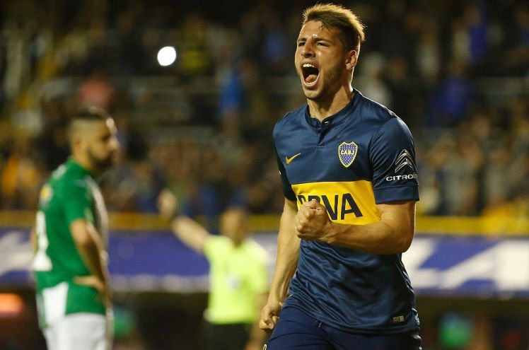 Jonathan Calleri Boca festejando