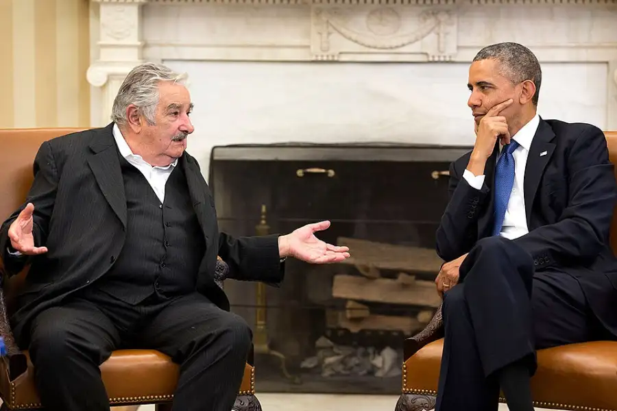 José Mujica y Barak Obama