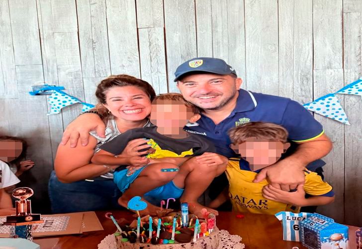 Brancatelli y su esposa