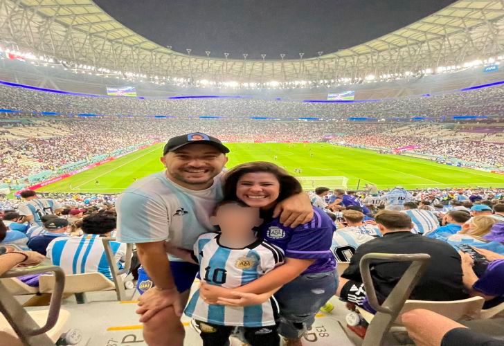 Brancatelli y su esposa