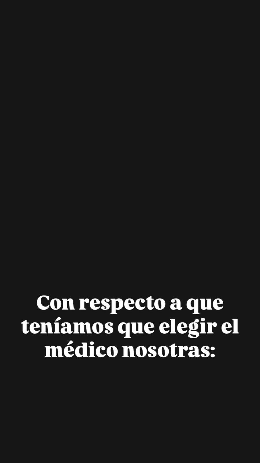 Chats publicados por Gianinna Maradona