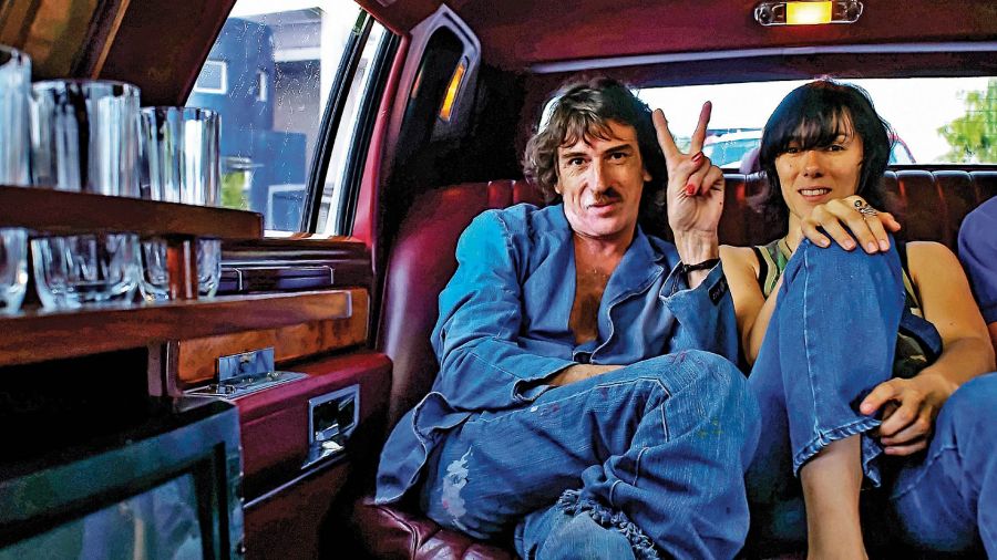 Charly García y María Gabriela Epumer