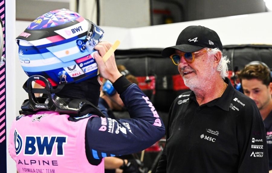 Colapinto y Briatore