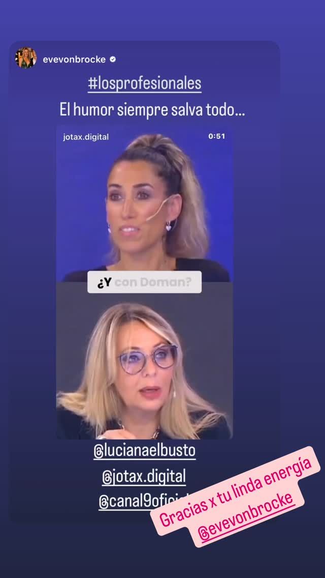 Evelyn Von Brocke, Luciana Elbusto