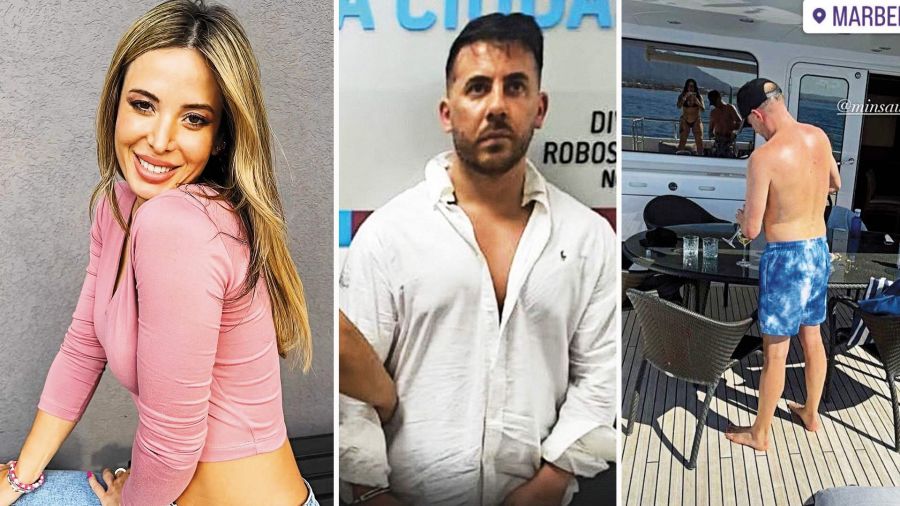 Jesica Cirio, Elias Piccirillo y Martín Insaurralde