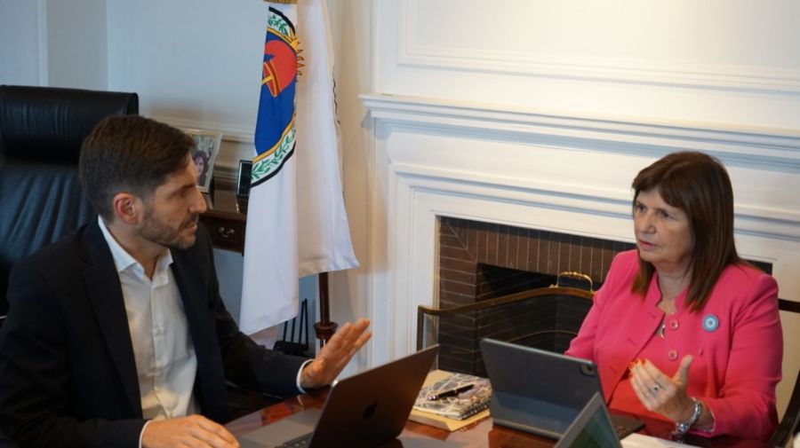 Maximiliano Pullaro y Patricia Bullrich