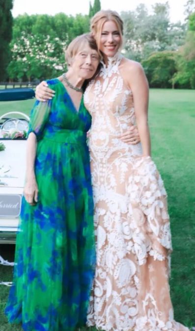 Nicole Neumann y su abuela Pietra