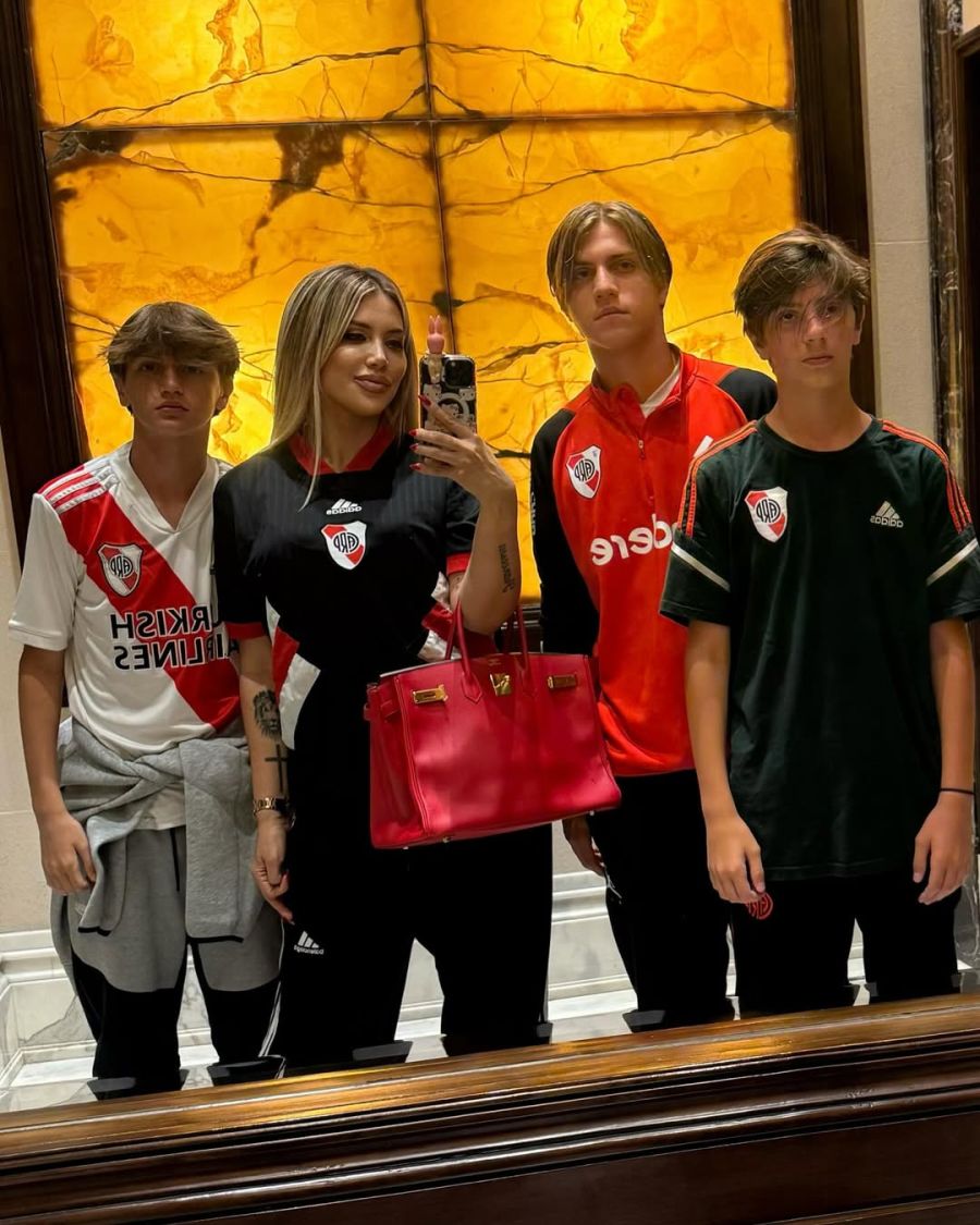 Wanda Nara, Valentino López