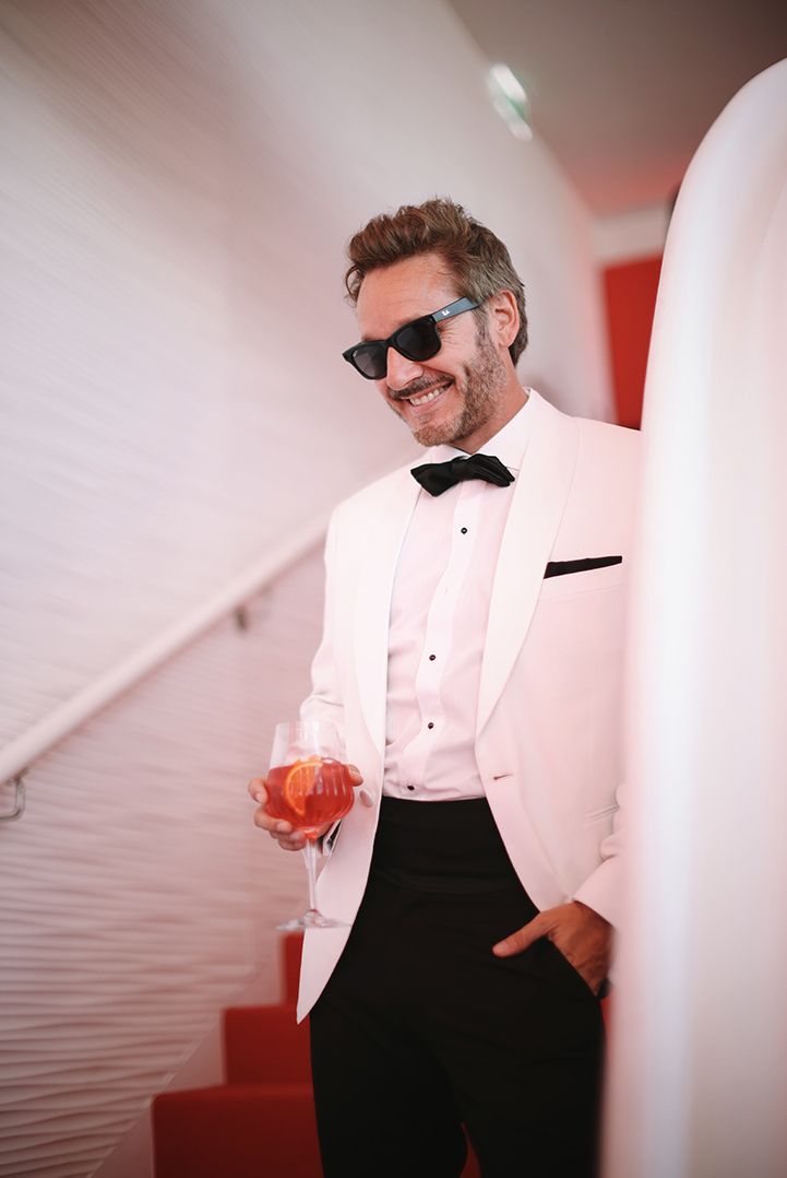 Benjamín Vicuña alfombra roja Cannes