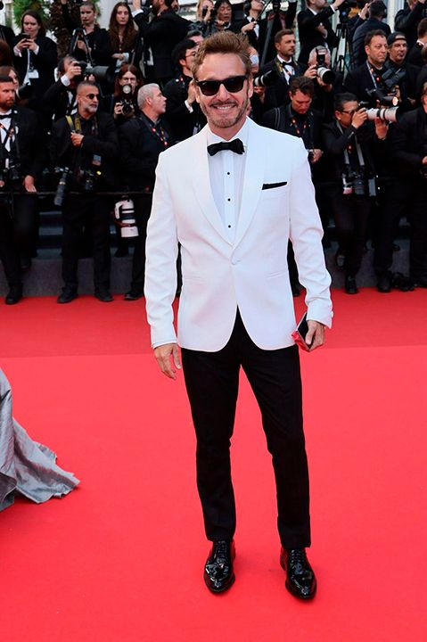 Benjamín Vicuña alfombra roja Cannes