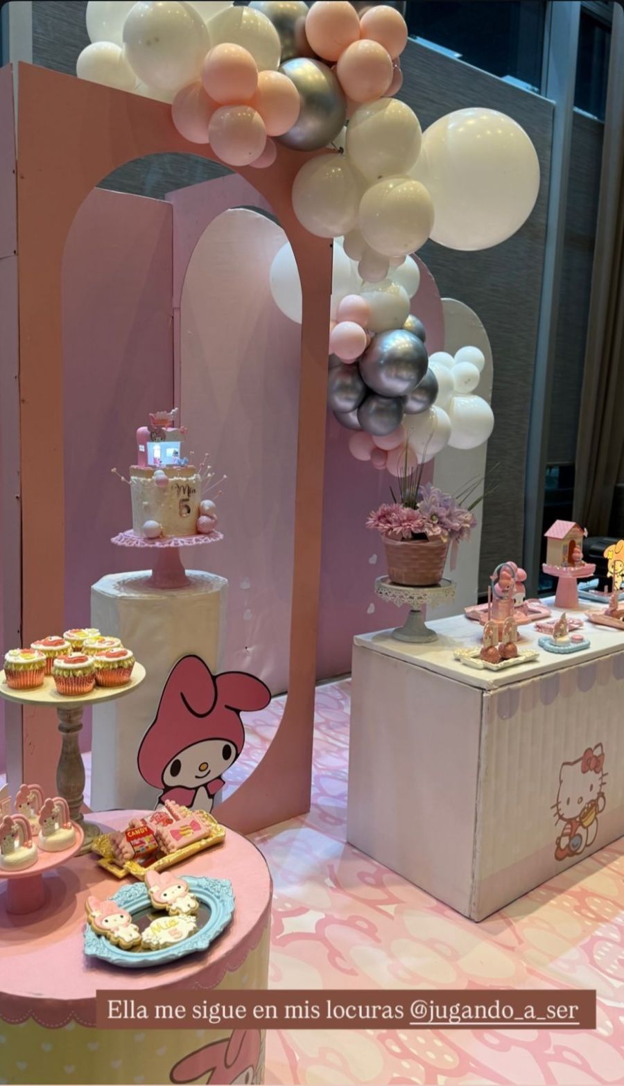 El increíble cumpleaños de Mía, la hija de Sabrina Garciarena y Germán Paoloski