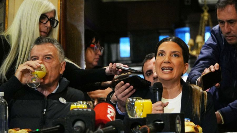 Mauricio Macri Silvia Lospennato Café Tortoni