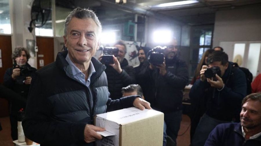Votó Mauricio Macri