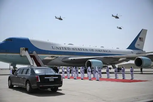 Boeing 747 Trump