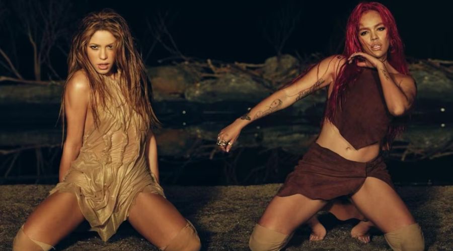 Karol G y Shakira en TQG