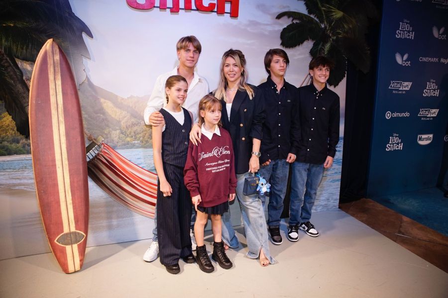 Los mini influencers en la premiere de Lilo y Stitch / Créditos: RS Fotos