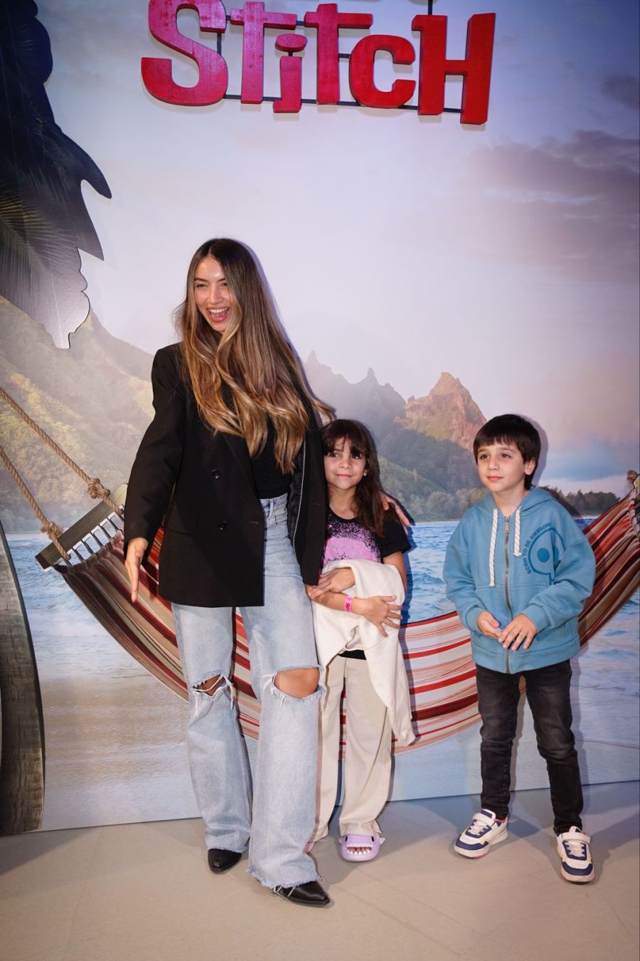 Los mini influencers en la premiere de Lilo y Stitch / Créditos: RS Fotos