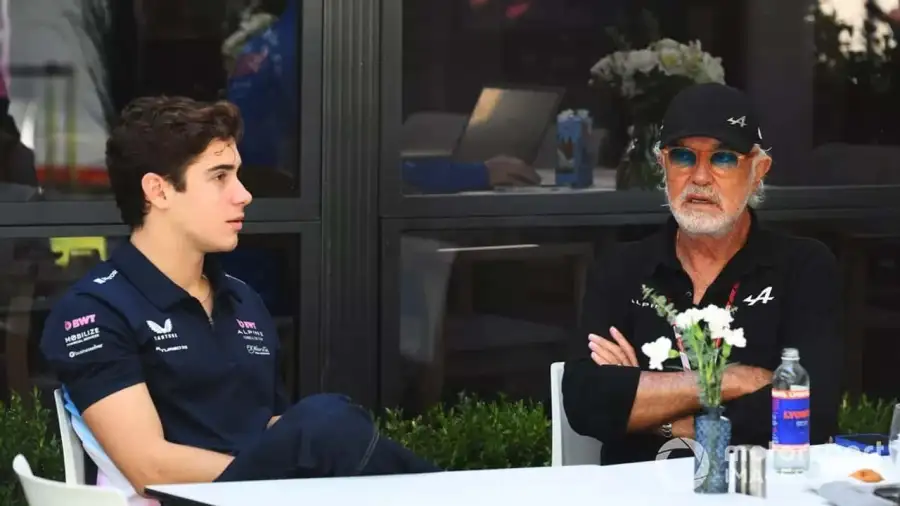 Colapinto y Briatore
