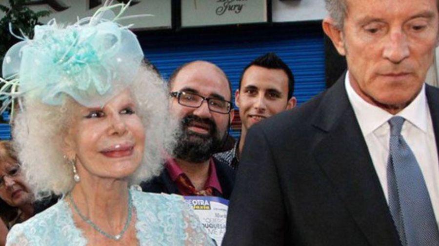 Duquesa de Alba y Alfonso Díez
