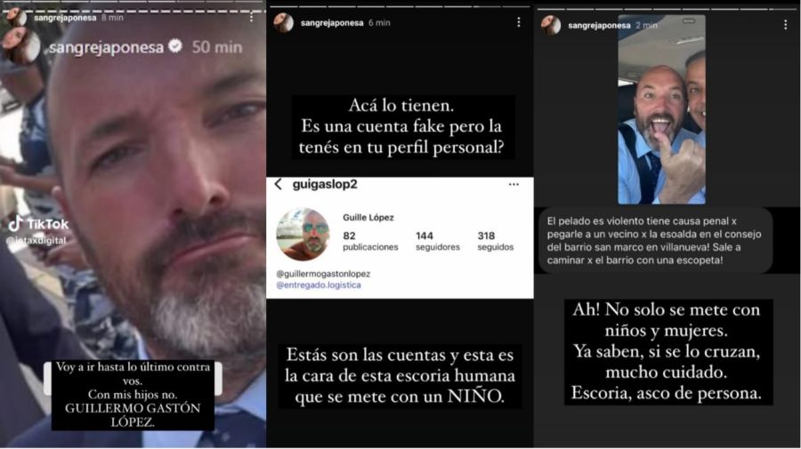 La advertencia de La China Suárez a Guillermo Gastón López