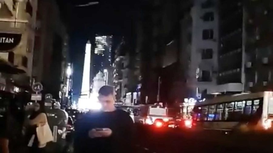 Apagón en Microcentro 20250522