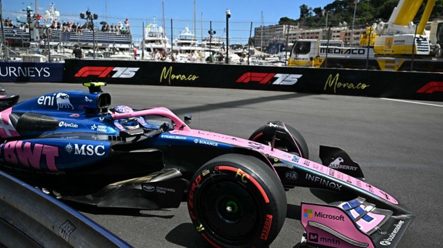 Colapinto en el Gran Premio de Mónaco