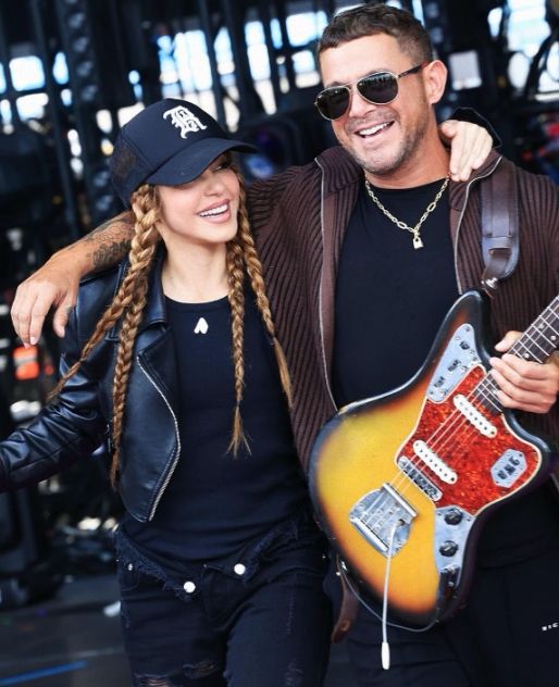 Shakira y Alejandro Sanz