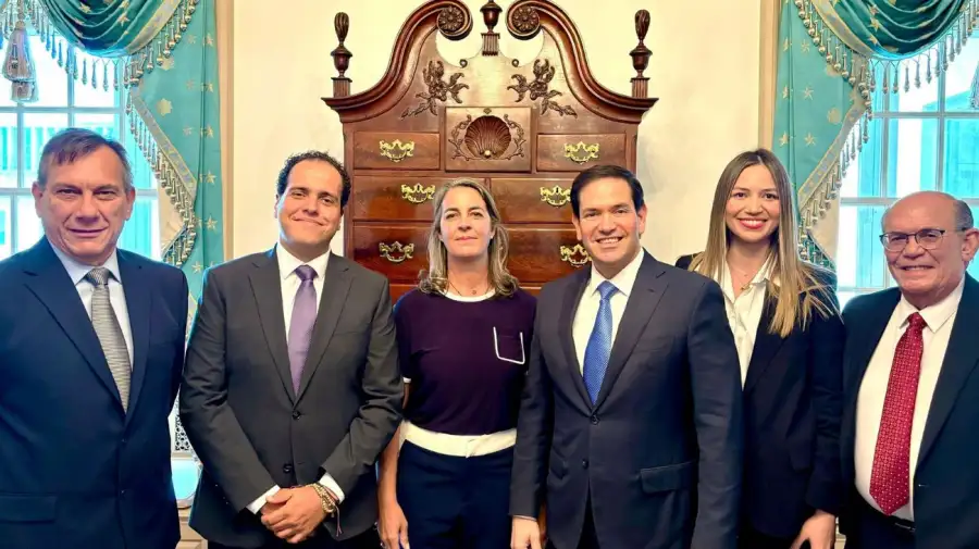 Los opositores venezolanos rescatados de la Embajada Argentina