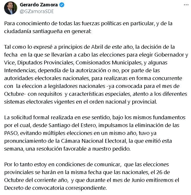 Tuit Gerardo Zamora