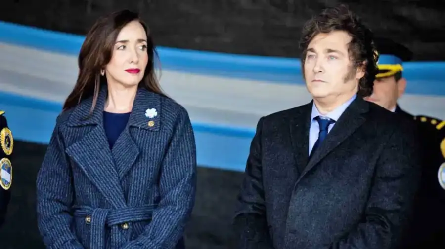 Victoria Villarruel y Javier Milei