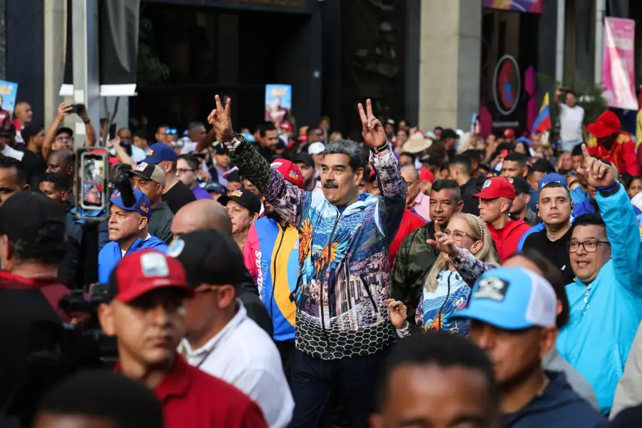 Venezuelan President Nicolas Maduro Campaign Rally