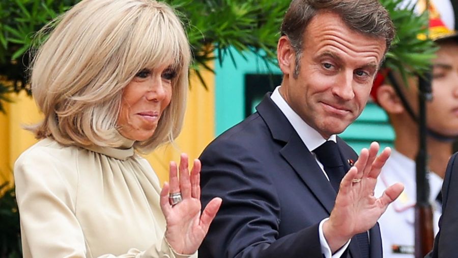 Brigitte y Emmanuel Macron